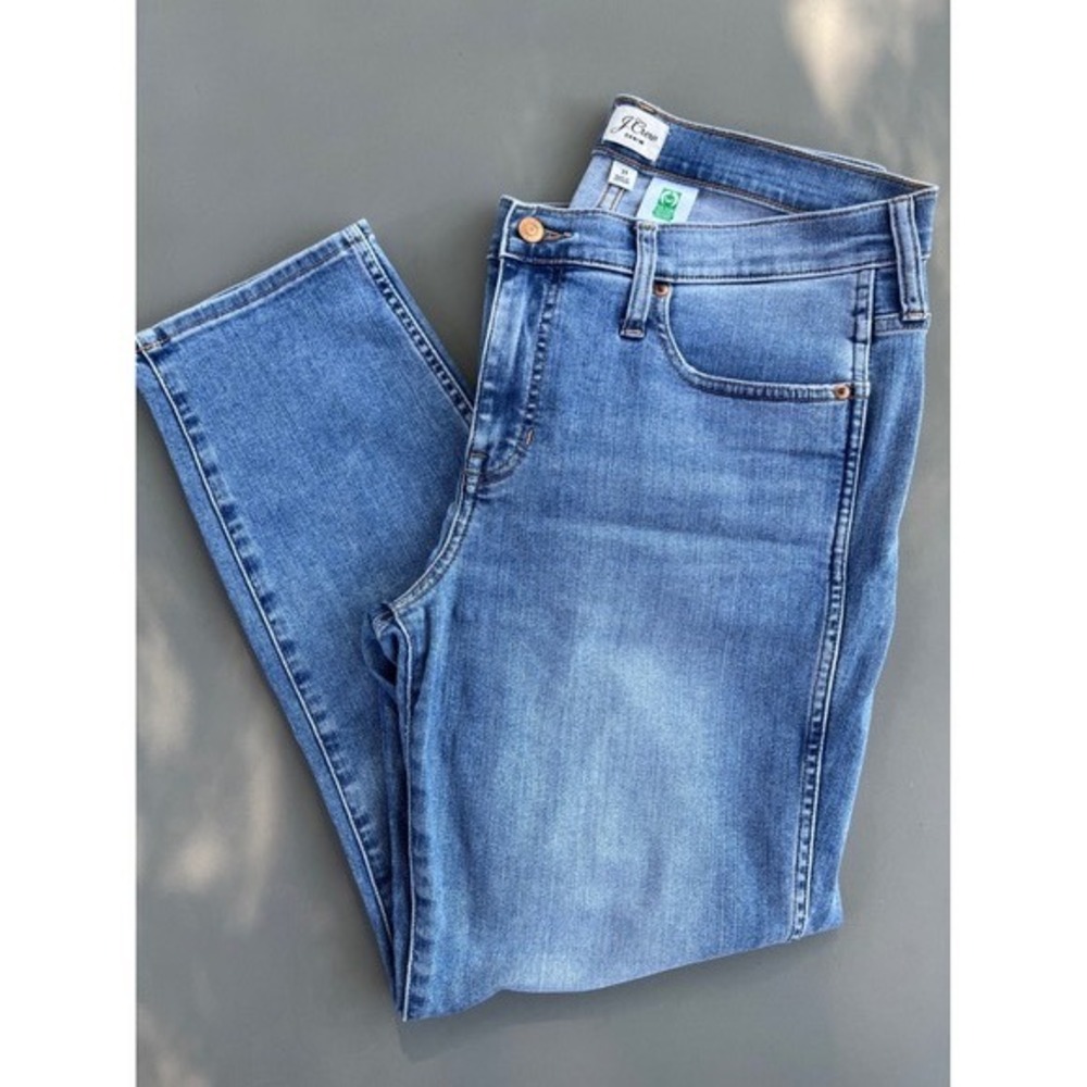 J. Crew Straight Leg Jeans - Light Blue Denim